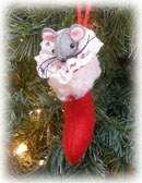 Mouse in Stocking